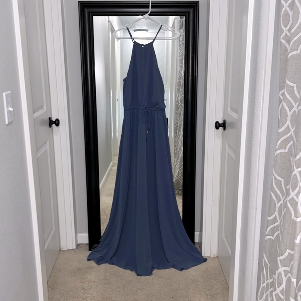 NWT Dusty blue Lulu’s dress